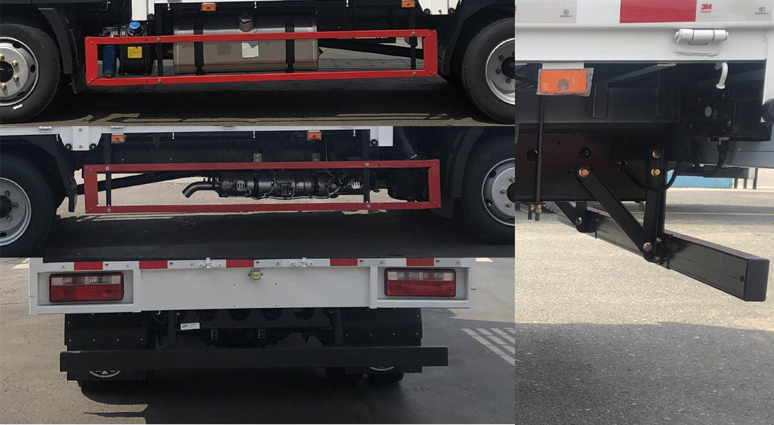 解放牌CA5120CCYP40K42L3E6A84倉(cāng)柵式運(yùn)輸車公告圖片