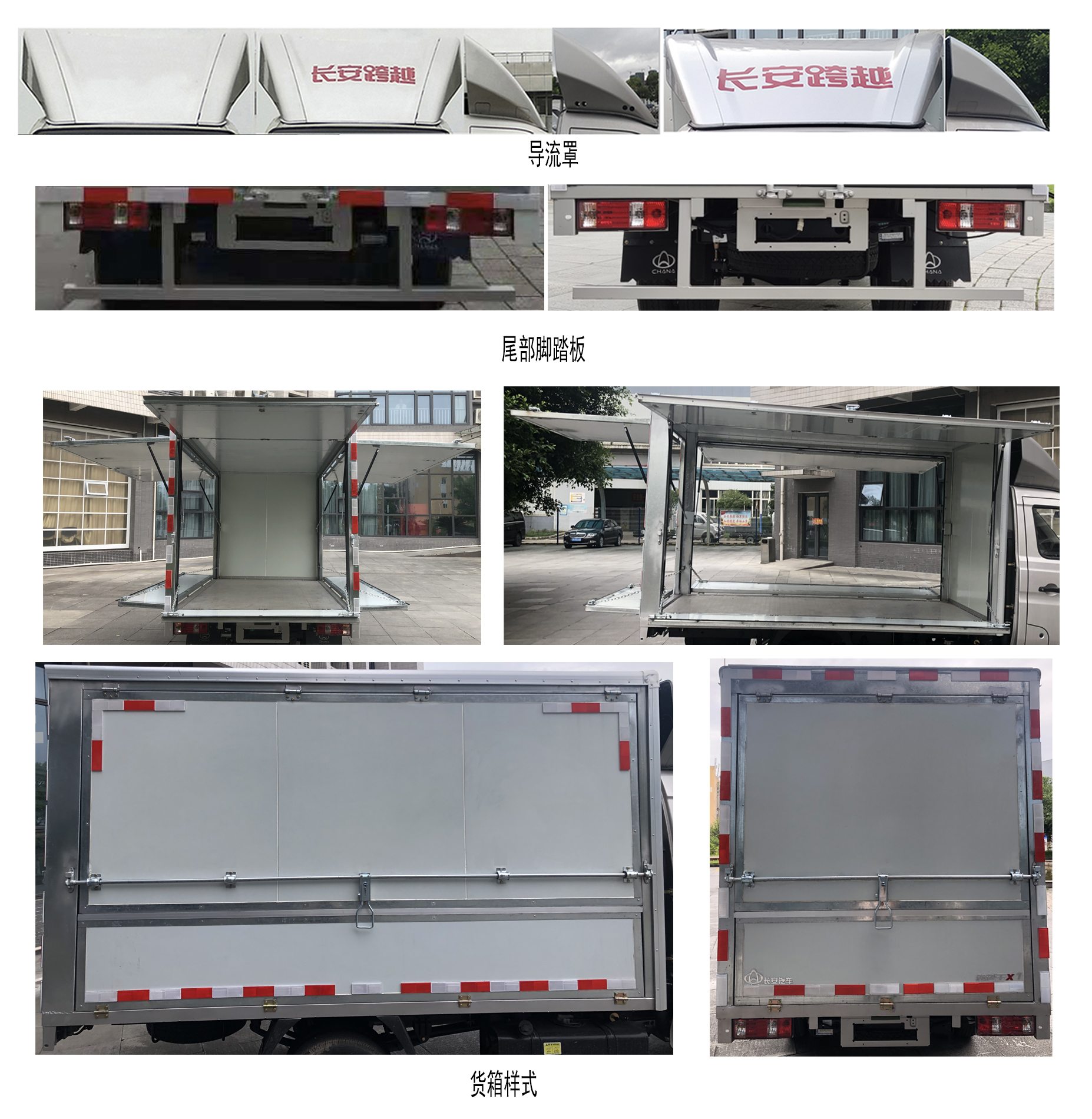長安牌SC5024XYKXDD6B1翼開啟廂式車公告圖片