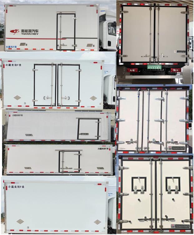 玉柴牌YCE5040XLCBEV纯电动冷藏车公告图片