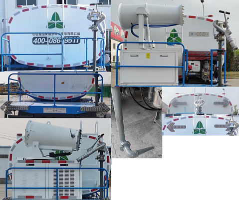 綠葉牌JYJ5187GSSF1灑水車公告圖片