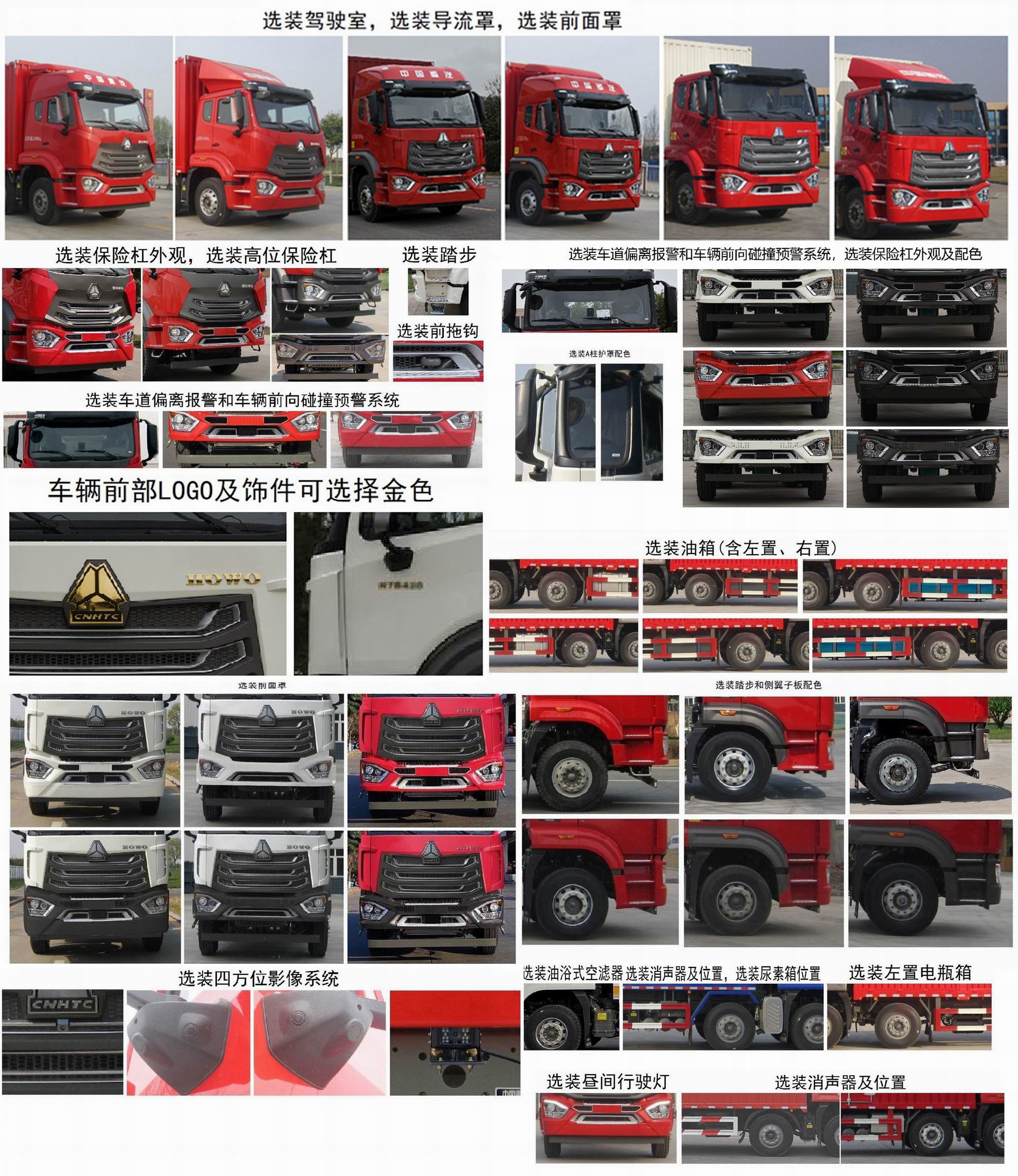 豪沃牌ZZ5257XXYN43CJF1廂式運輸車公告圖片