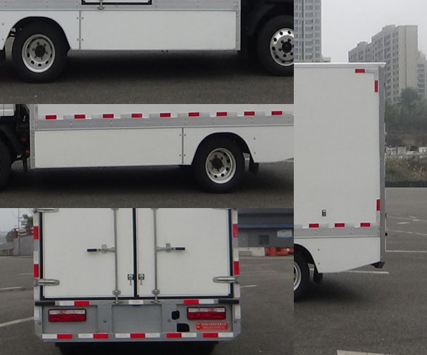 嘉龍牌DNC5047XXYBEVL6純電動廂式運輸車公告圖片