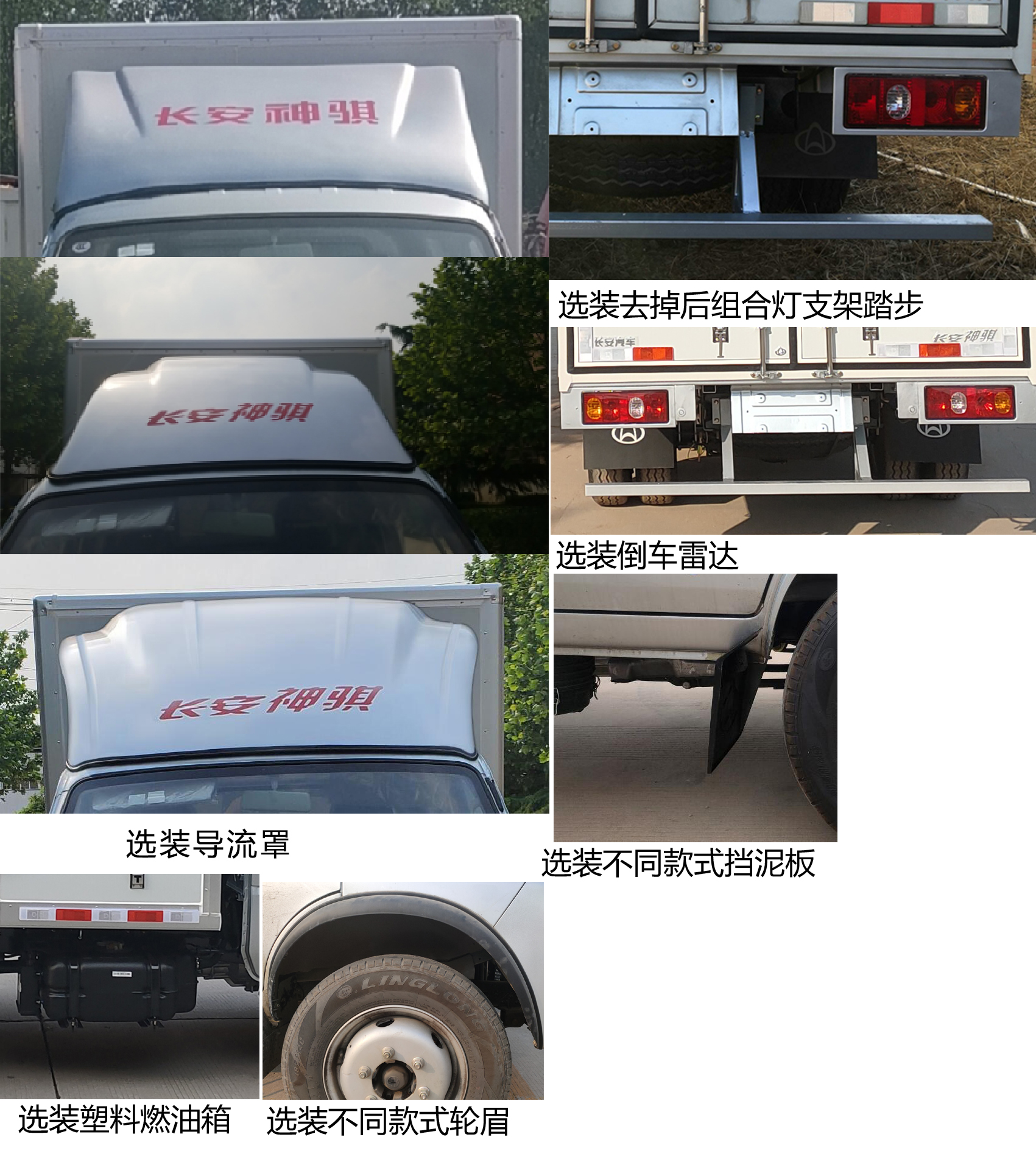 长安牌SC5031XXYDBAM6厢式运输车公告图片