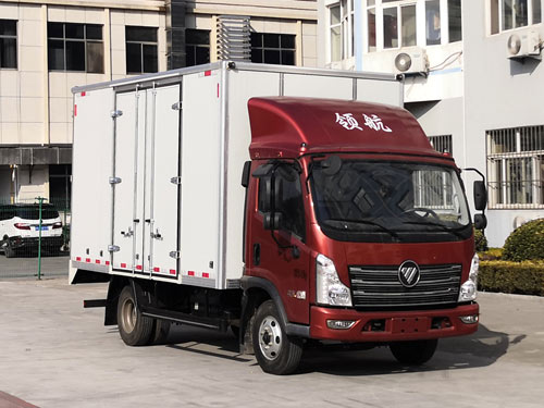 福田牌BJ5046XXY8JBA-50厢式运输车公告图片