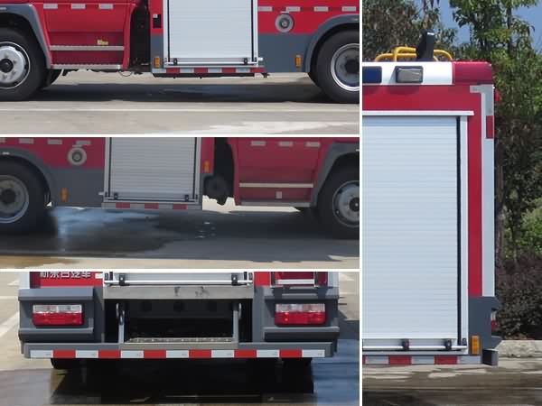 新東日牌YZR5110GXFPM50/E6泡沫消防車公告圖片