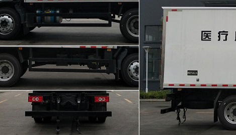 程力威牌CLW5120XYYB6醫(yī)療廢物轉(zhuǎn)運(yùn)車公告圖片