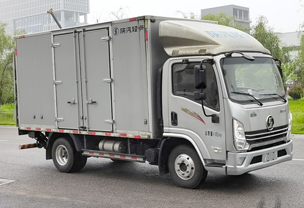 陜汽牌YTQ5041XXYKH333廂式運(yùn)輸車(chē)公告圖片