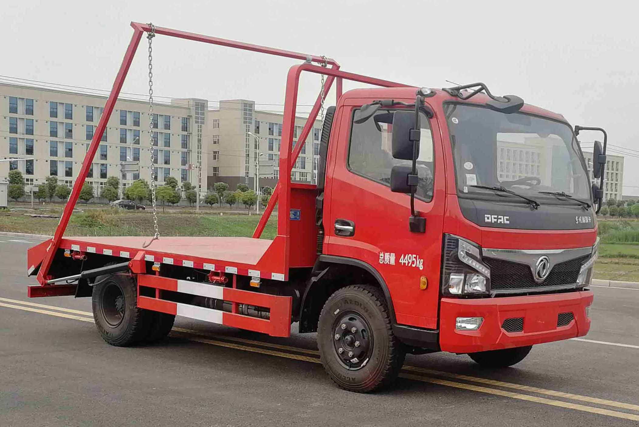 程力新富牌CXF5040ZBSEQ6擺臂式垃圾車公告圖片