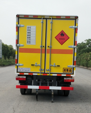 神路牌ESL5070XRY6EQ易燃液体厢式运输车公告图片