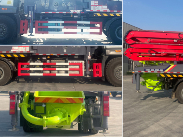 農(nóng)建機(jī)械牌XNJ5233THB混凝土泵車公告圖片