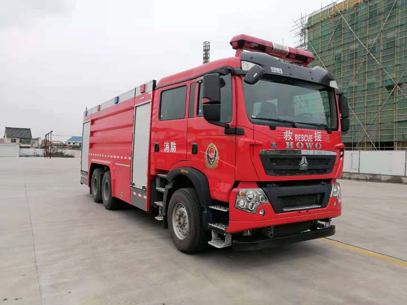 神泉牌LYX5330GXFPM160/H泡沫消防车