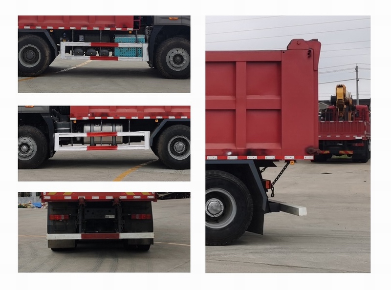 豪沃牌ZZ5257ZLJV404JF1自卸式垃圾車公告圖片