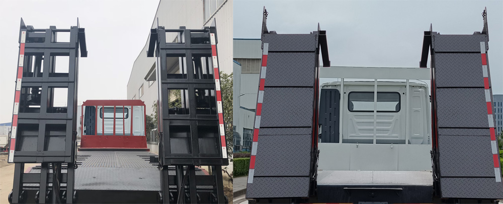 紅巖牌CQ5187TPBEY05501J平板運(yùn)輸車公告圖片