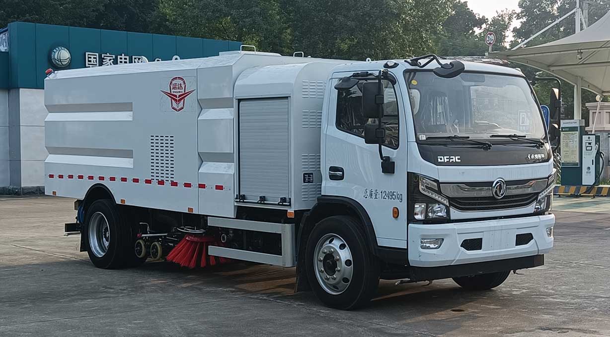 远达牌SCZ5120TXSBEV纯电动洗扫车公告图片