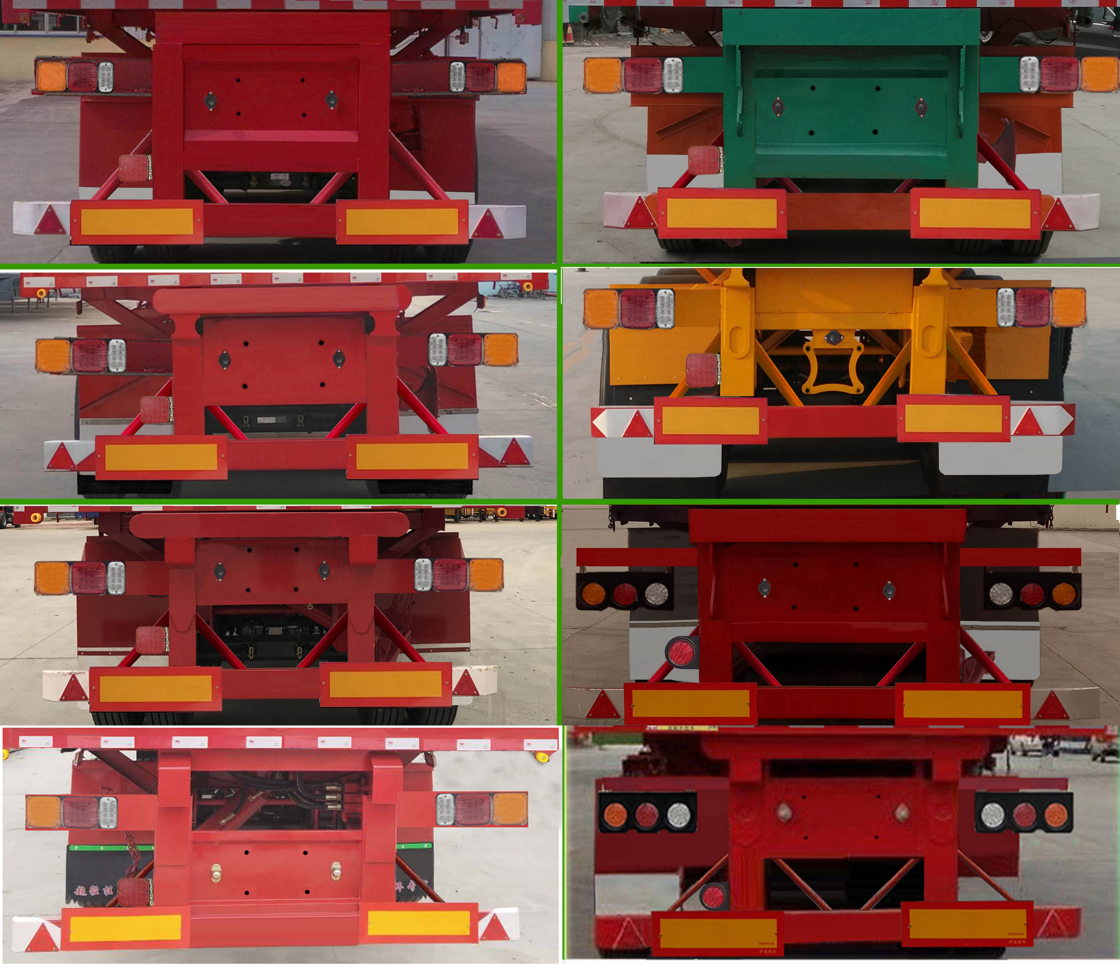 盛烈牌SLM9401Z自卸半挂车公告图片