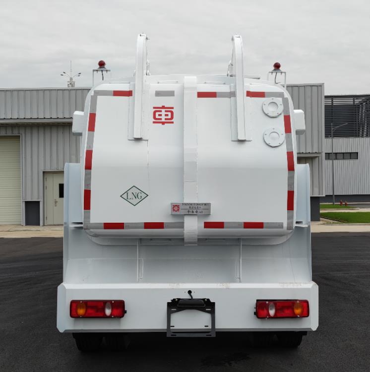 中國(guó)中車牌TEG5080TCA6DFNG1餐廚垃圾車公告圖片