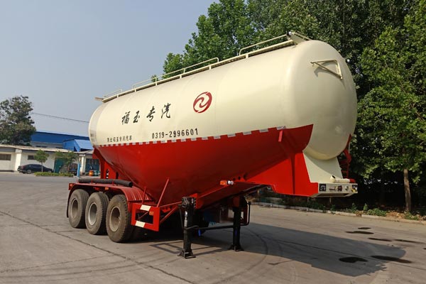 福玺牌8.5米33.9吨3轴中密度粉粒物料运输半挂车(XCF9406GFL)