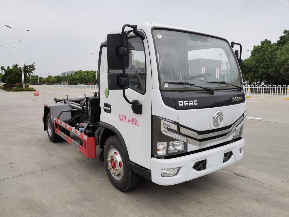 楚胜牌CSC5041ZXX6车厢可卸式垃圾车公告图片