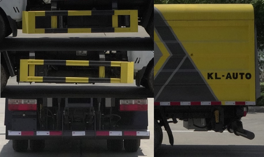 凱力風(fēng)牌KLF5042XTYE6密閉式桶裝垃圾車(chē)公告圖片