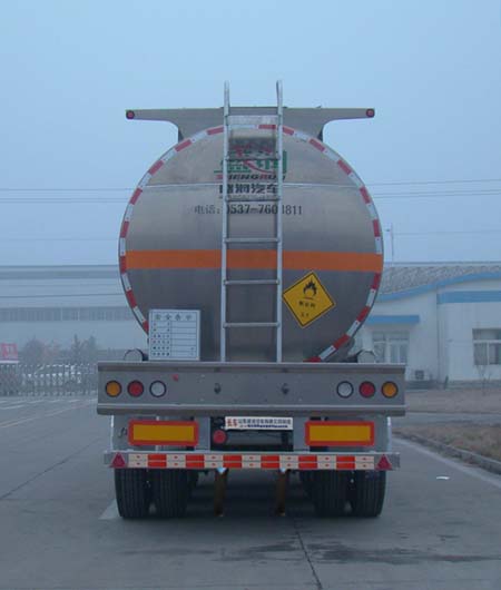 盛润牌SKW9400GYWL氧化性物品罐式运输半挂车公告图片
