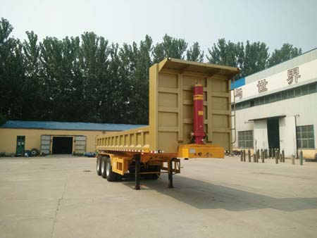 广通达牌10.5米31.9吨3轴自卸半挂车(JKQ9401TZX)