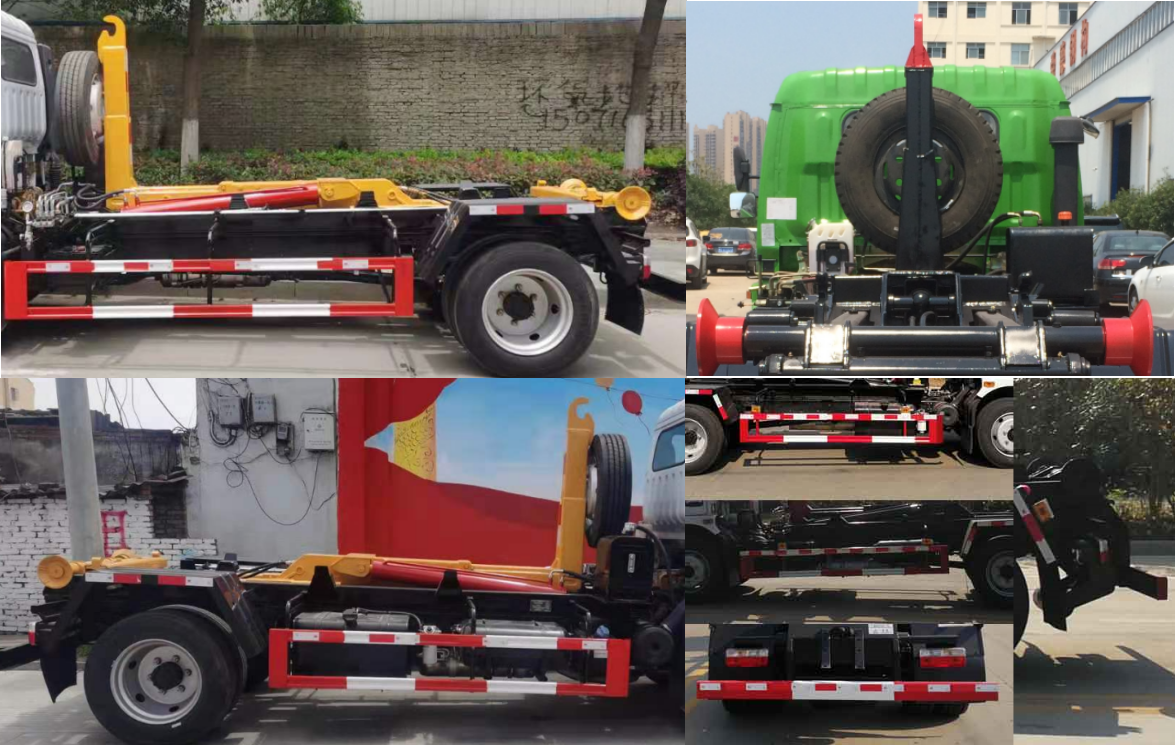 炎帝牌SZD5125ZXX6车厢可卸式垃圾车公告图片