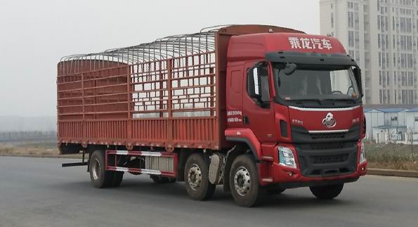 乘龍牌LZ5252CCYH5CC1倉(cāng)柵式運(yùn)輸車公告圖片