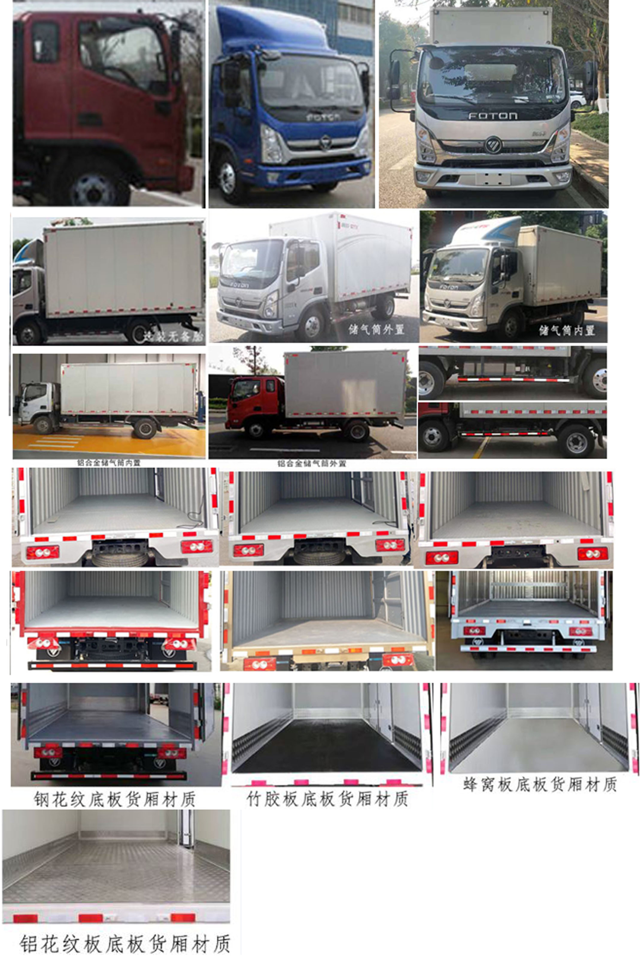 福田牌BJ5048XXY-F3厢式运输车公告图片