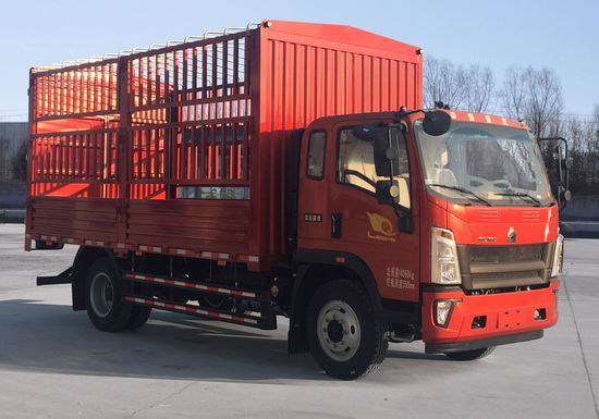 豪沃牌ZZ5147CCYH4215F1倉(cāng)柵式運(yùn)輸車公告圖片