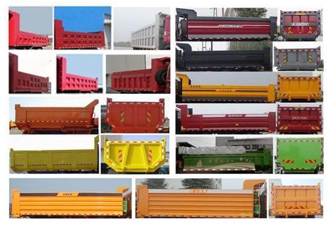 豪沃牌ZZ5257ZLJV364HF1自卸式垃圾車公告圖片