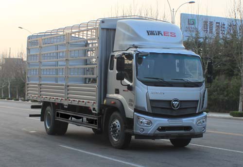 福田牌BJ5164CCYJPFN-01仓栅式运输车公告图片