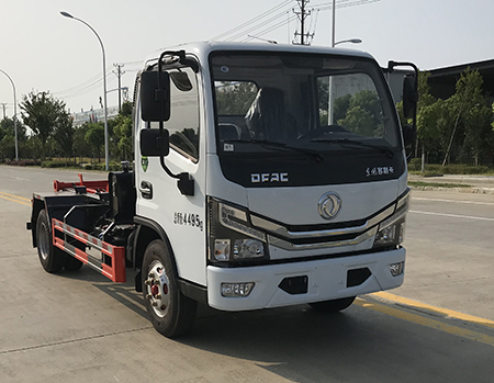 帝王环卫牌HDW5040ZXXE6车厢可卸式垃圾车公告图片