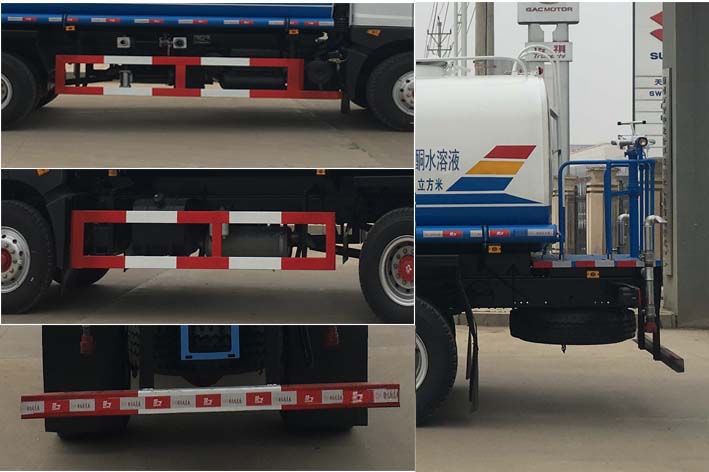 楚飛牌CLQ5180GPS6綠化噴灑車公告圖片