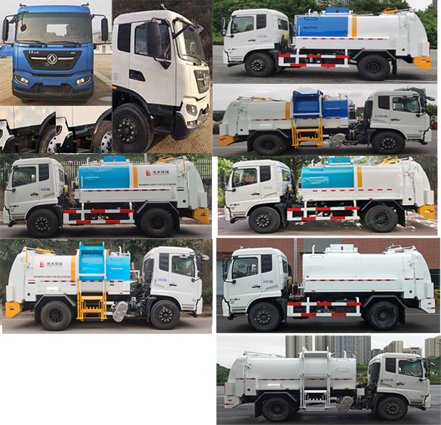 山花牌JHA5123TCADFA6餐廚垃圾車公告圖片