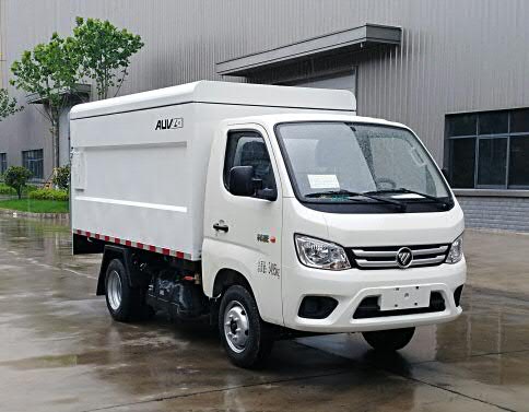 福田牌BJ5032XTYE6-H1密閉式桶裝垃圾車公告圖片