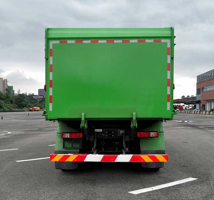 紅巖牌CQ5257ZLJHD12424自卸式垃圾車公告圖片