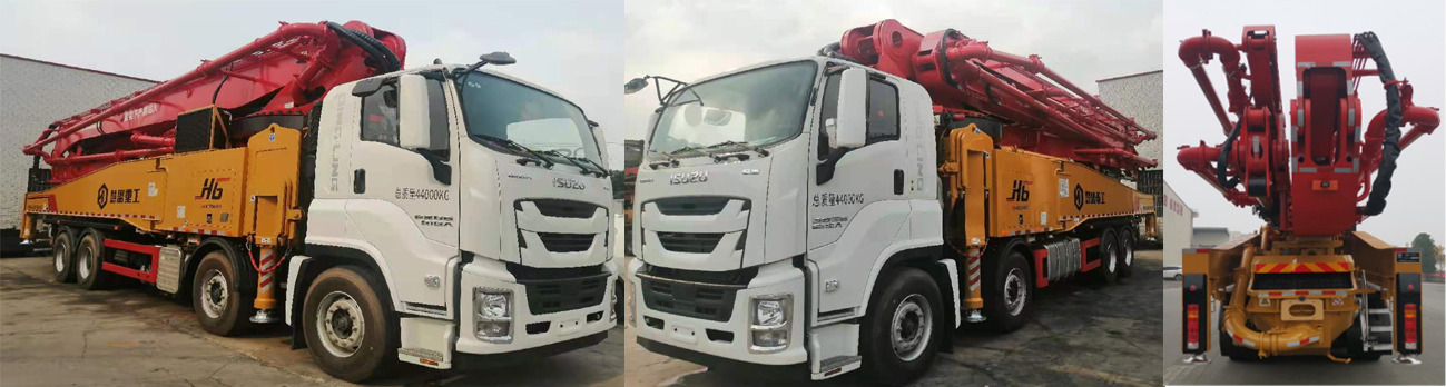 慧盟牌HMG5440THB混凝土泵車公告圖片