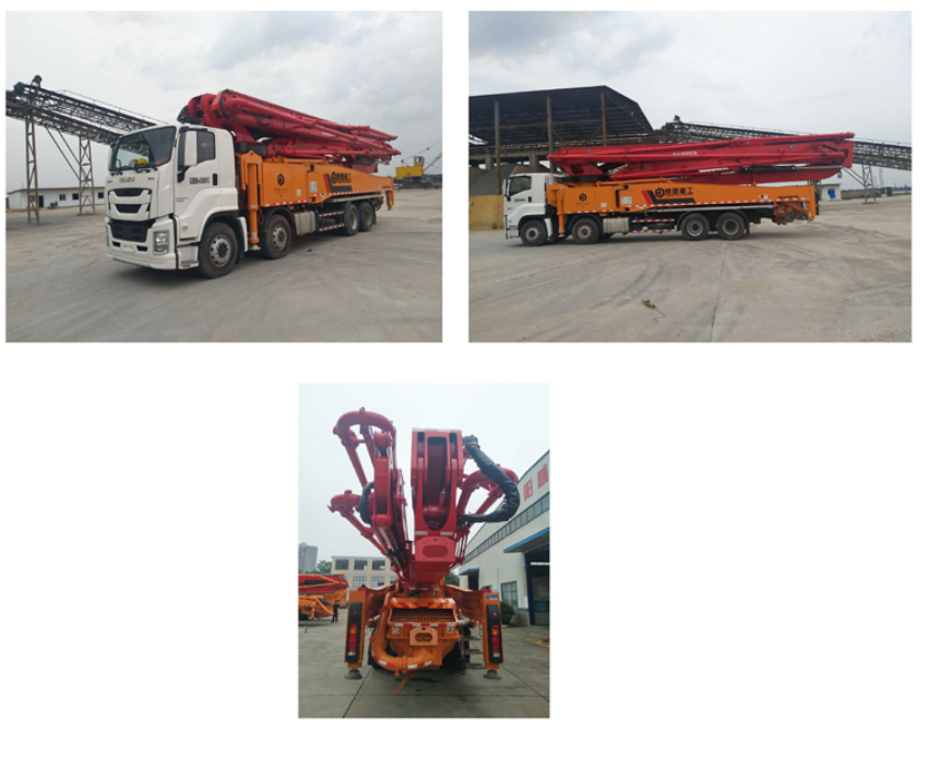 慧盟牌HMG5440THB混凝土泵車公告圖片