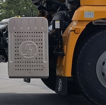 陜汽牌SX5259ZXXMB434車廂可卸式垃圾車公告圖片