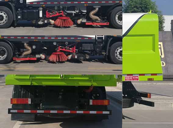 聚塵王牌HNY5180TWQD6道路污染清除車公告圖片