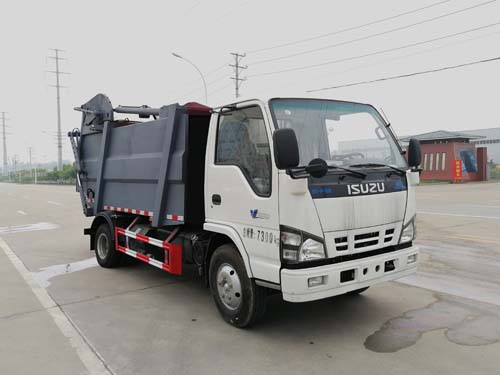楚胜牌CSC5073ZYSW6压缩式垃圾车公告图片