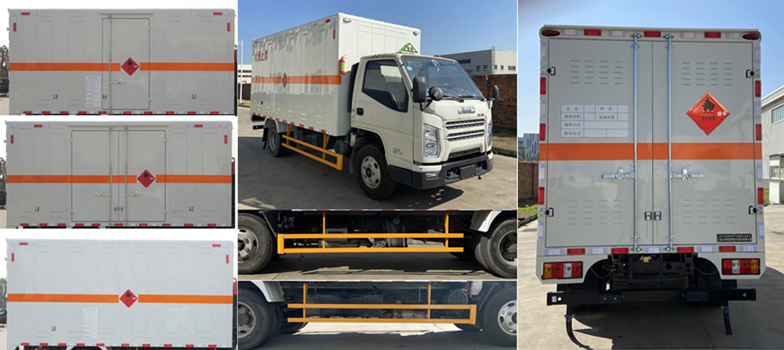 江鈴江特牌JMT5040XRYXG26易燃液體廂式運(yùn)輸車公告圖片