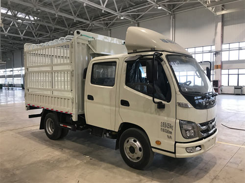 福田牌BJ5043CCY9ABA-02倉(cāng)柵式運(yùn)輸車公告圖片