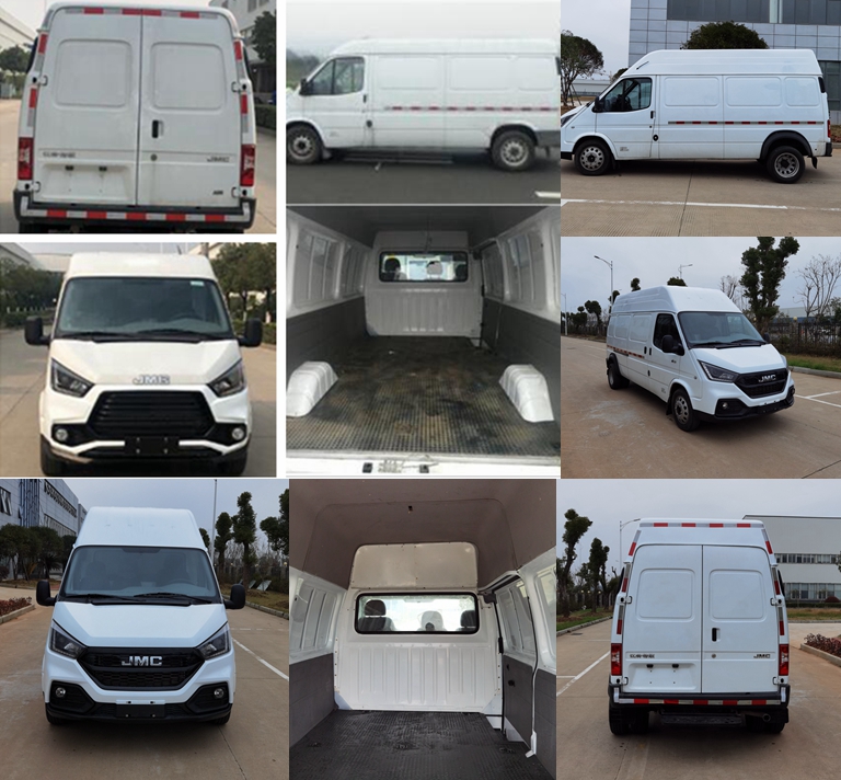 江鈴牌JX5040XXYTHB-N6廂式運(yùn)輸車公告圖片