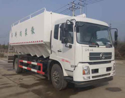 华通牌HCQ5180ZSL6DF散装饲料运输车