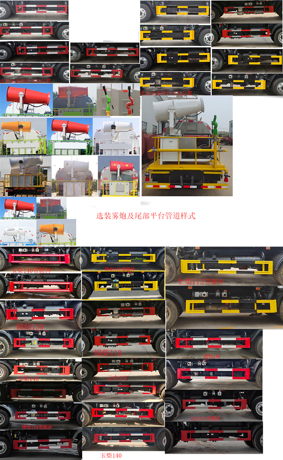 凱力風(fēng)牌KLF5040TDYE6多功能抑塵車公告圖片