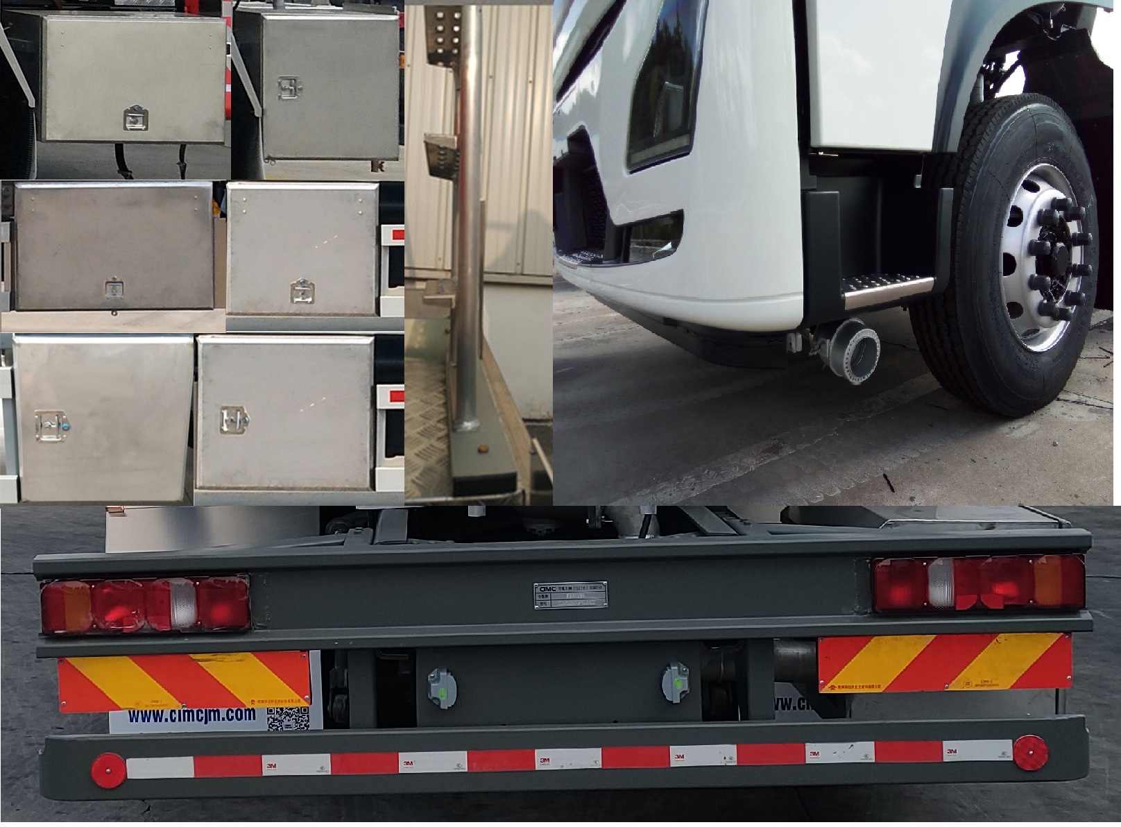 中集牌ZJV5260GYYJMDF鋁合金運油車公告圖片