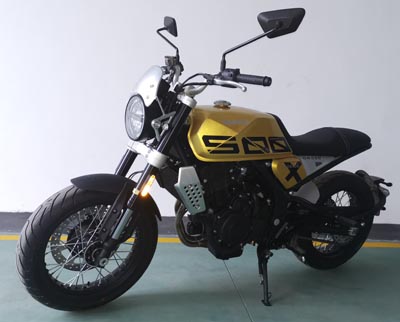 渝科高金牌GK500两轮摩托车图片