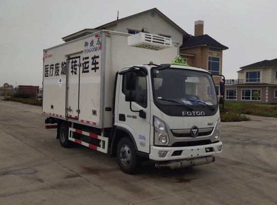 御捷馬牌YJM5040XYY醫(yī)療廢物轉(zhuǎn)運車公告圖片