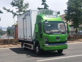 陕汽牌SX5046XLCBEV331S纯电动冷藏车